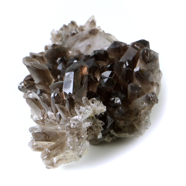 スモーキークォーツ クラスター 天然石 水晶 原石 煙水晶 置き物 ブラジル産 天然石 1点物 お守り 結晶 パワーストーン smoky quartz