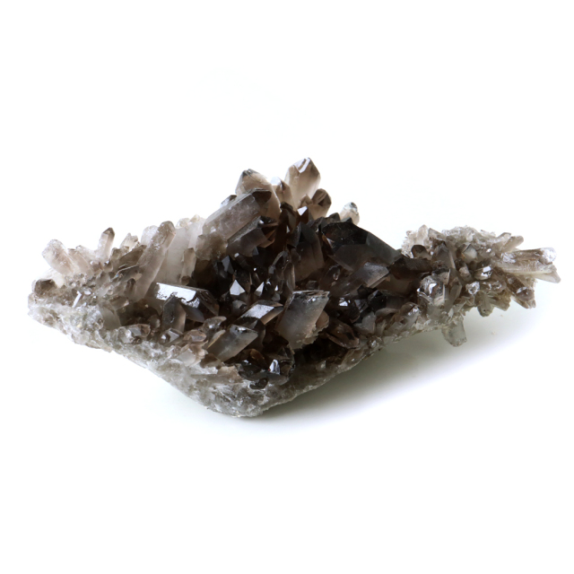 スモーキークォーツ クラスター 天然石 水晶 原石 煙水晶 置き物 ブラジル産 天然石 1点物 お守り 結晶 パワーストーン smoky quartz