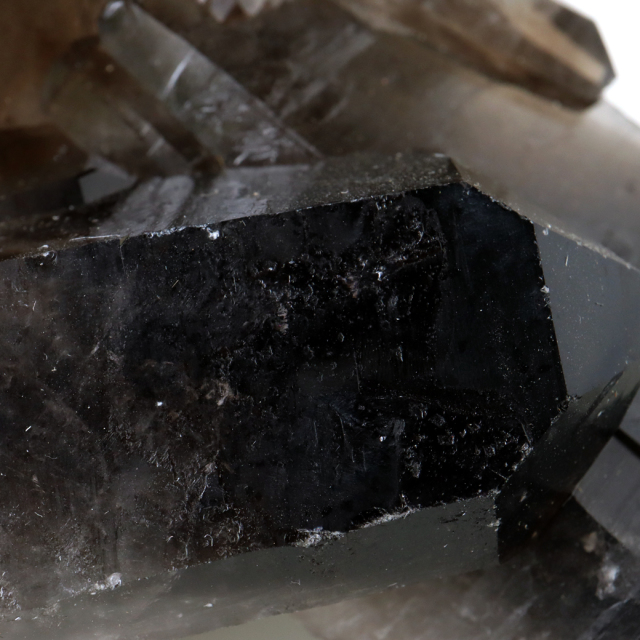 スモーキー クォーツ クラスター 2個 GOLD STONE スモーキークォーツ クラスター 天然石 水晶 原石 煙