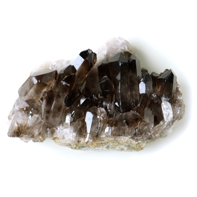スモーキークォーツ クラスター 天然石 水晶 原石 煙水晶 置き物 ブラジル産 天然石 1点物 お守り 結晶 パワーストーン smoky quartz