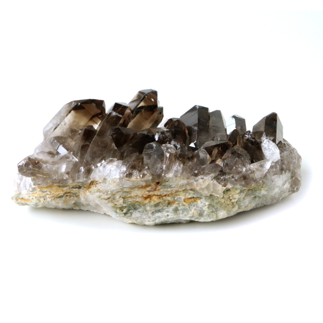 スモーキークォーツ クラスター 天然石 水晶 原石 煙水晶 置き物 ブラジル産 天然石 1点物 お守り 結晶 パワーストーン smoky quartz