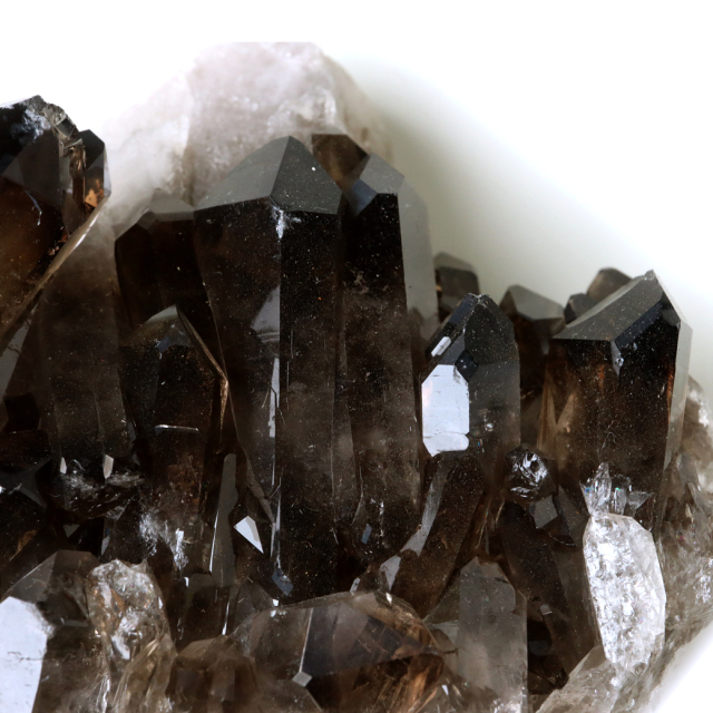 スモーキークォーツ クラスター 天然石 水晶 原石 煙水晶 置き物 ブラジル産 天然石 1点物 お守り 結晶 パワーストーン smoky quartz