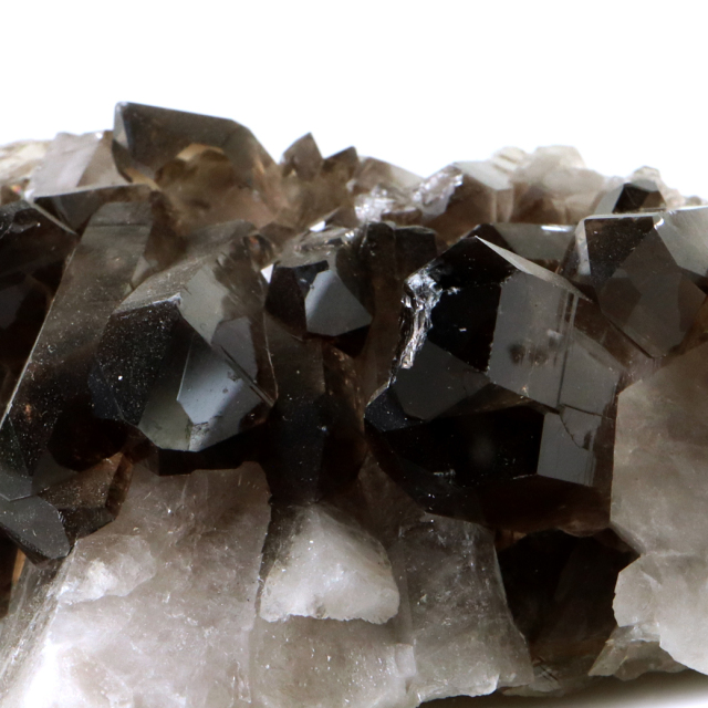 スモーキークォーツ クラスター 天然石 水晶 原石 煙水晶 置き物 ブラジル産 天然石 1点物 お守り 結晶 パワーストーン smoky quartz