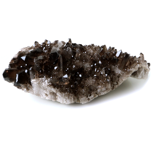 スモーキークォーツ クラスター 天然石 水晶 原石 煙水晶 置き物 ブラジル産 天然石 1点物 お守り 結晶 パワーストーン smoky quartz