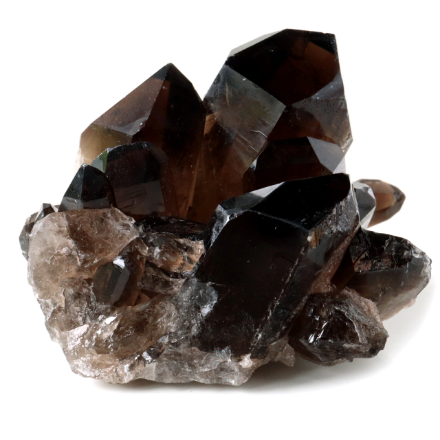 スモーキークォーツ クラスター 天然石 水晶 原石 煙水晶 置き物 ブラジル産 天然石 1点物 お守り 結晶 パワーストーン smoky quartz
