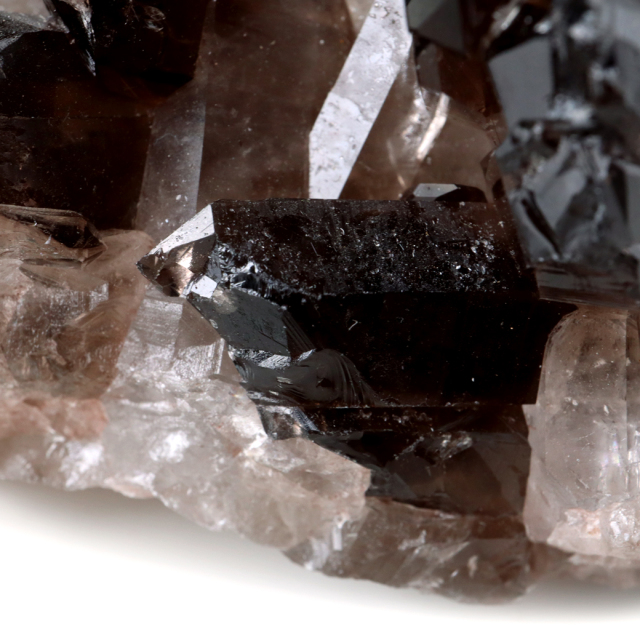 スモーキークォーツ クラスター 天然石 水晶 原石 煙水晶 置き物 ブラジル産 天然石 1点物 お守り 結晶 パワーストーン smoky quartz