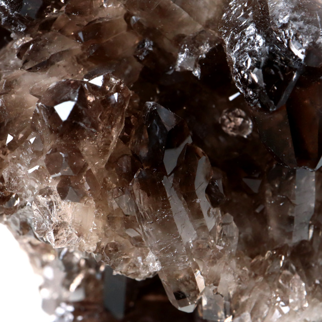 スモーキークォーツ クラスター 天然石 水晶 原石 煙水晶 置き物 ブラジル産 天然石 1点物 お守り 結晶 パワーストーン smoky quartz