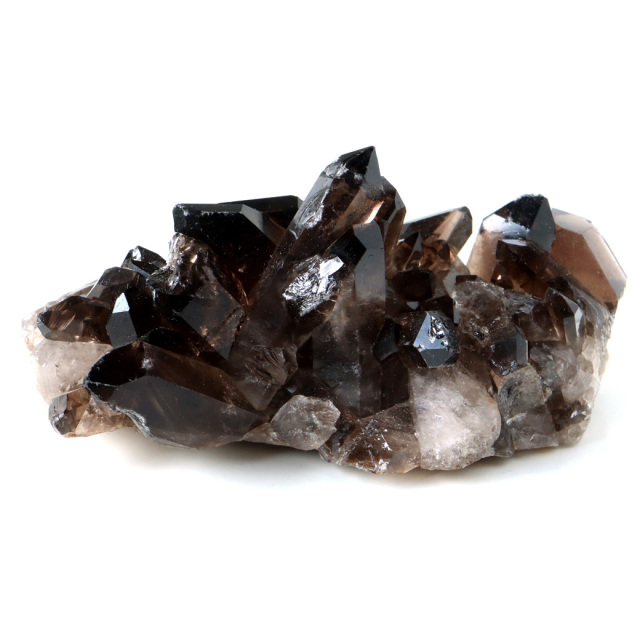 スモーキークォーツ クラスター 天然石 水晶 原石 煙水晶 置き物 ブラジル産 天然石 1点物 お守り 結晶 パワーストーン smoky quartz