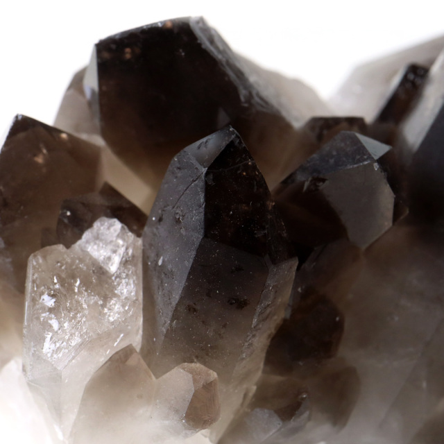 スモーキークォーツ クラスター 天然石 水晶 原石 煙水晶 置き物 ブラジル産 天然石 1点物 お守り 結晶 パワーストーン smoky quartz