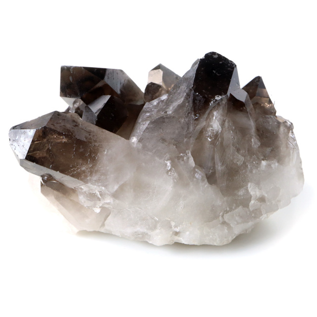 スモーキークォーツ クラスター 天然石 水晶 原石 煙水晶 置き物 ブラジル産 天然石 1点物 お守り 結晶 パワーストーン smoky quartz