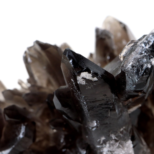 スモーキークォーツ クラスター 天然石 水晶 原石 煙水晶 置き物 ブラジル産 天然石 1点物 お守り 結晶 パワーストーン smoky quartz