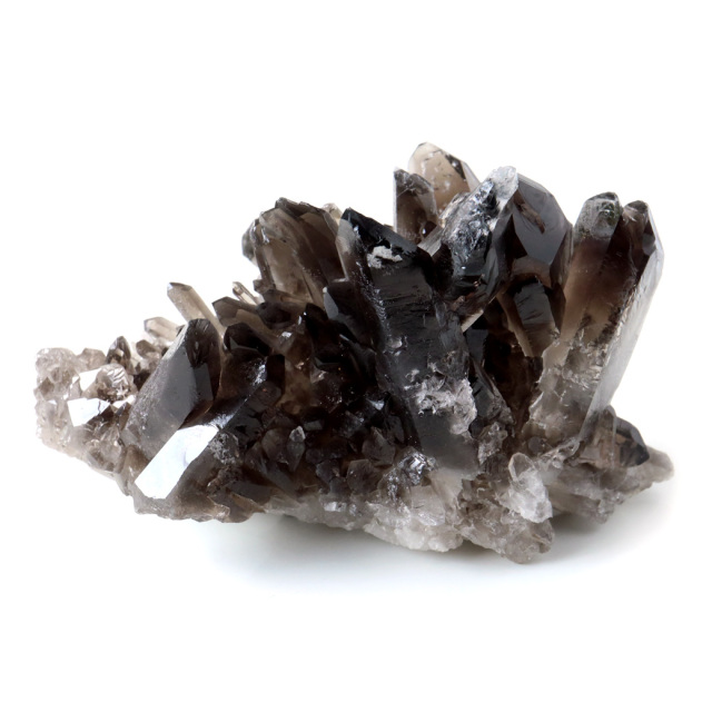 スモーキークォーツ クラスター 天然石 水晶 原石 煙水晶 置き物 ブラジル産 天然石 1点物 お守り 結晶 パワーストーン smoky quartz