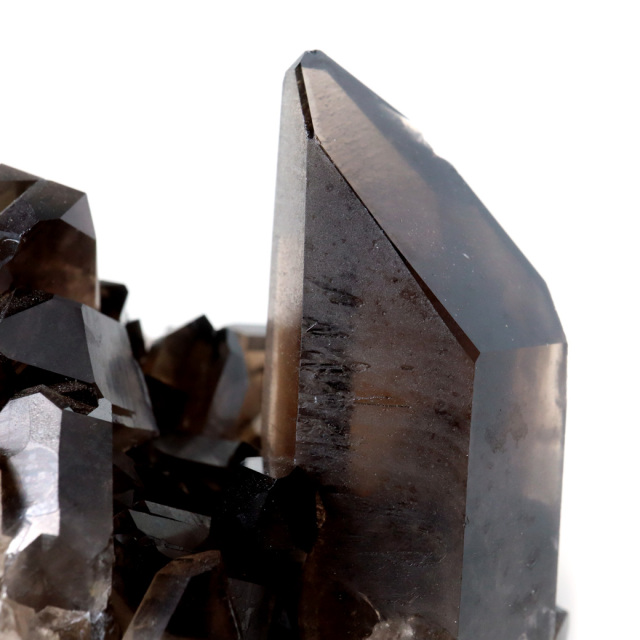 スモーキークォーツ クラスター 天然石 水晶 原石 煙水晶 置き物 288g