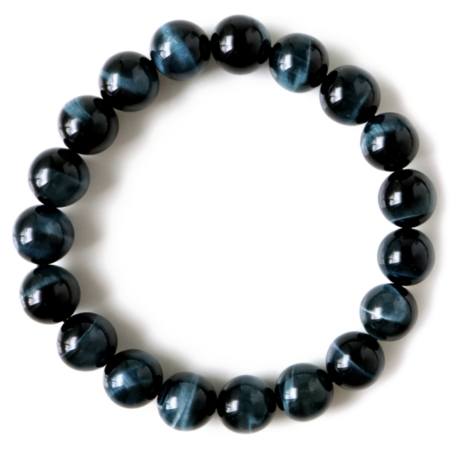 ブルータイガーアイ（青虎目石） 開運 お守り・20mm・丸玉お徳用！10個セット ブルータイガーアイ（青虎目石） 開運 お守り・20mm・丸玉お徳用！10個