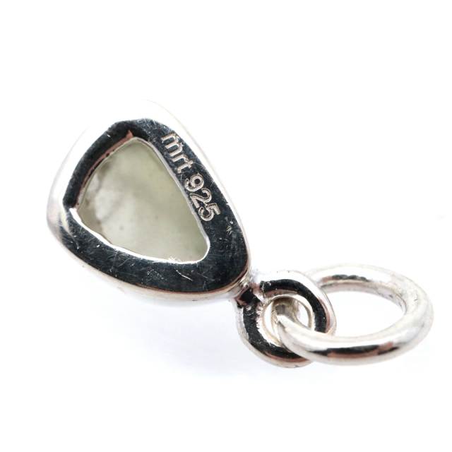 モルダバイト ペンダント 天然石 ネックレス SSサイズ Silver925 モルダウ石 チェコ産 宇宙 ガラス パワーストーン