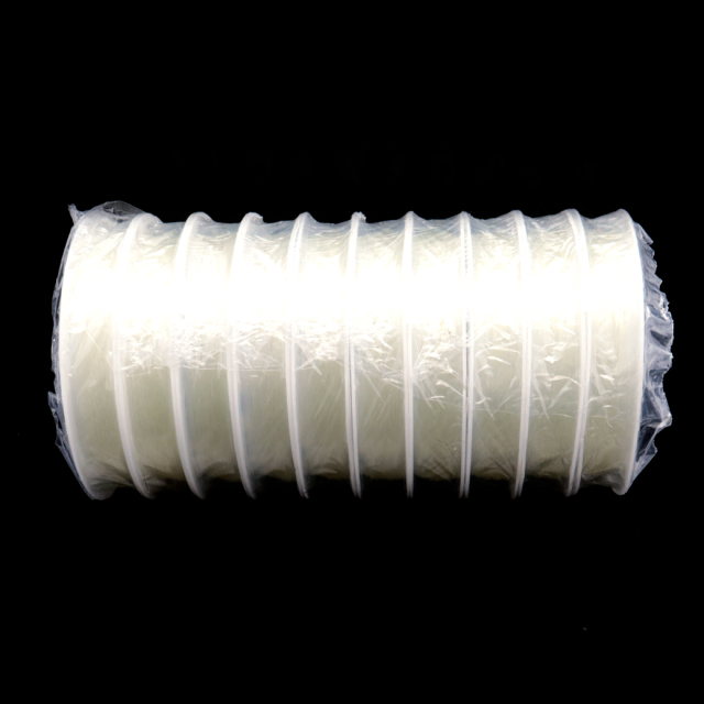 【10巻きセット】シリコンゴム 0.8mm 透明 クリア ブレスレット ゴム ポリウレタンゴム ゴム紐 水晶の線 ブレスレット ストラップ