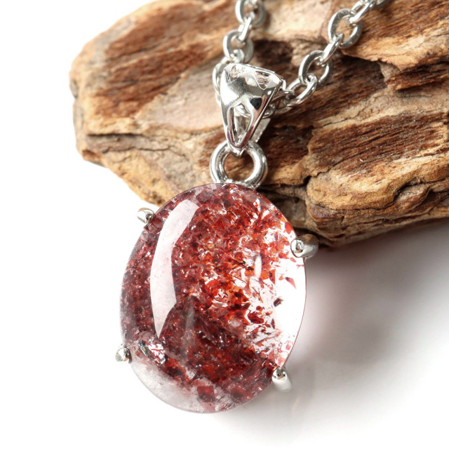 レピドクロサイト イン クォーツ ペンダント Silver925 天然石 1点物