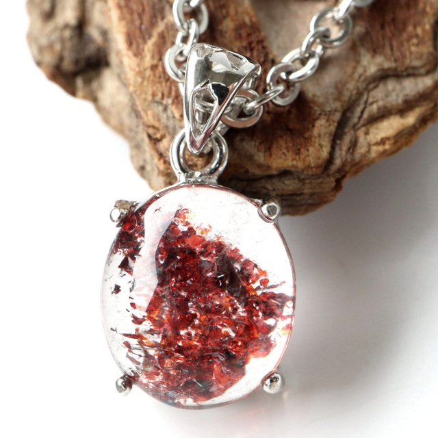 レピドクロサイト イン クォーツ ペンダント Silver925 天然石 1点物