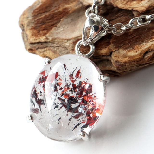 レピドクロサイト イン クォーツ ペンダント Silver925 天然石 1点物