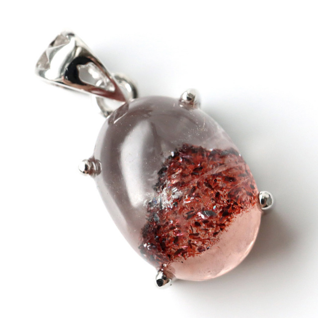 レピドクロサイト ファントム イン クォーツ ペンダント 幻影 Silver925 天然石 1点物