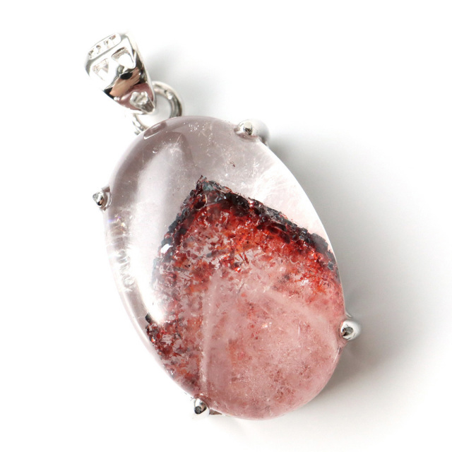 レピドクロサイト ファントム イン クォーツ ペンダント 幻影 Silver925 天然石 1点物