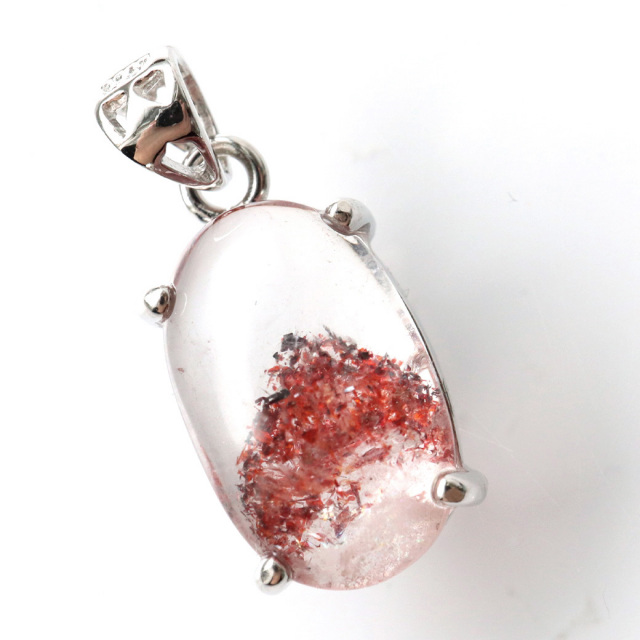 レピドクロサイト ファントム イン クォーツ ペンダント 幻影 Silver925 天然石 1点物