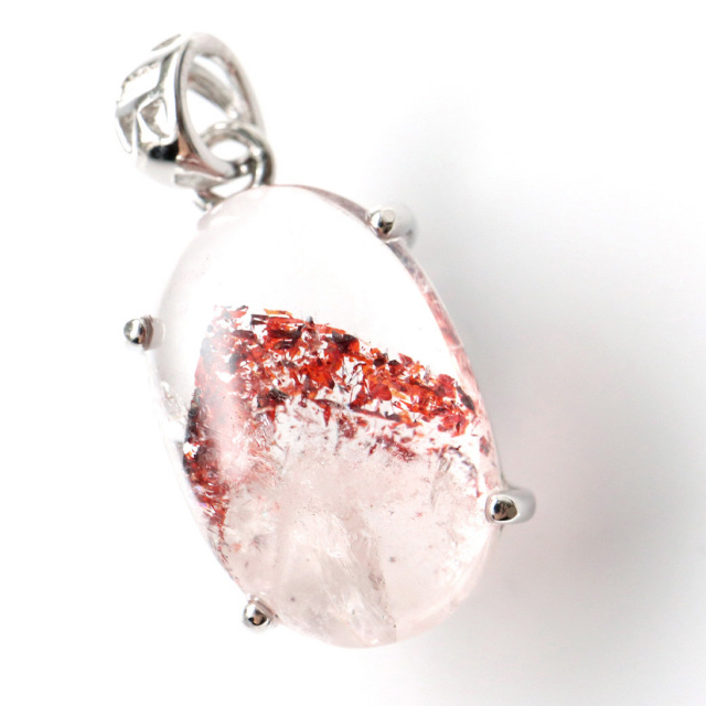 レピドクロサイト ファントム イン クォーツ ペンダント 幻影 Silver925 天然石 1点物