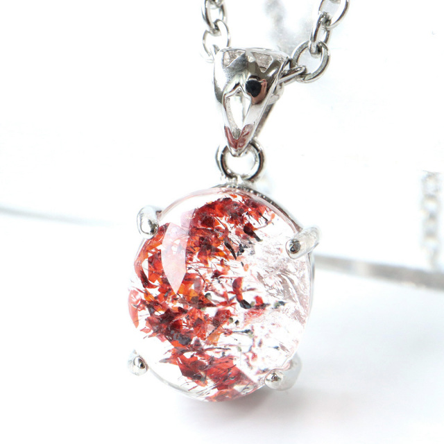 レピドクロサイト イン クォーツ ペンダント Silver925 天然石 1点物