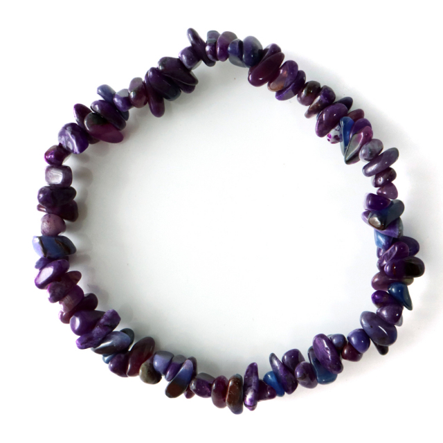 スギライト さざれ ブレスレット 1点もの パワーストーン 天然石