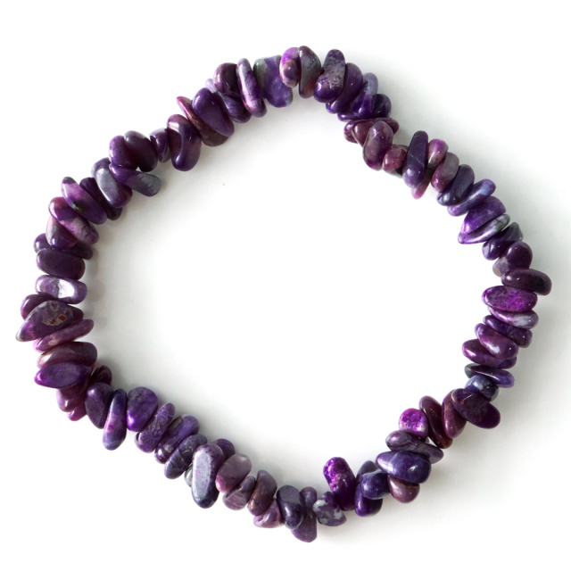 スギライト さざれ ブレスレット 1点もの パワーストーン 天然石