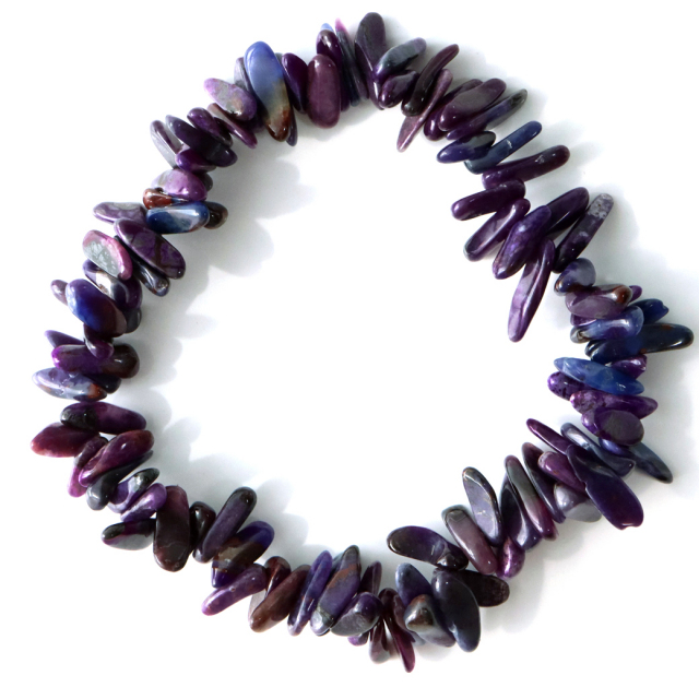 スギライト さざれ ブレスレット 1点もの パワーストーン 天然石