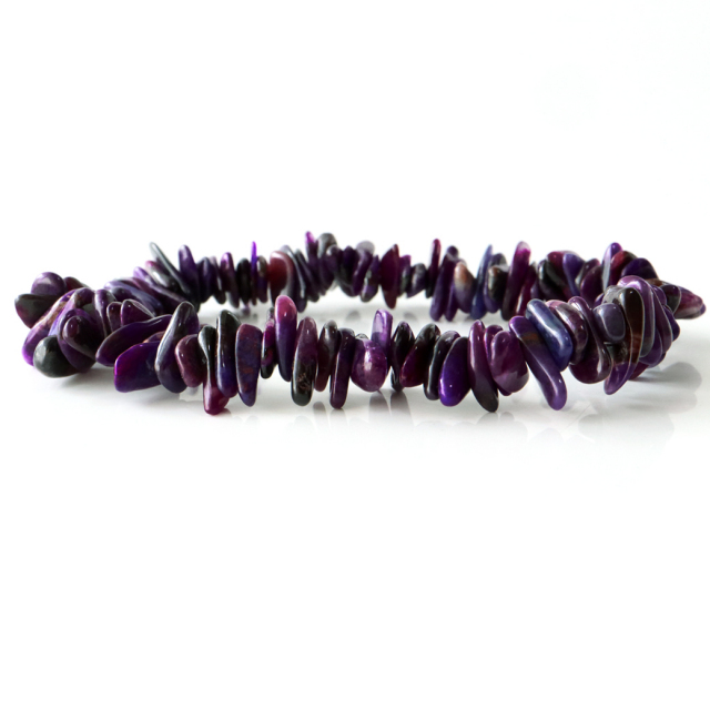 スギライト さざれ ブレスレット 1点もの パワーストーン 天然石