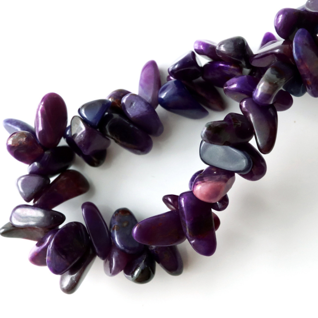 スギライト さざれ ブレスレット 1点もの パワーストーン 天然石