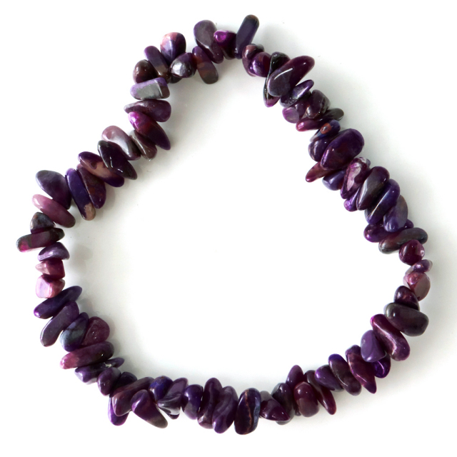 スギライト さざれ ブレスレット 1点もの パワーストーン 天然石