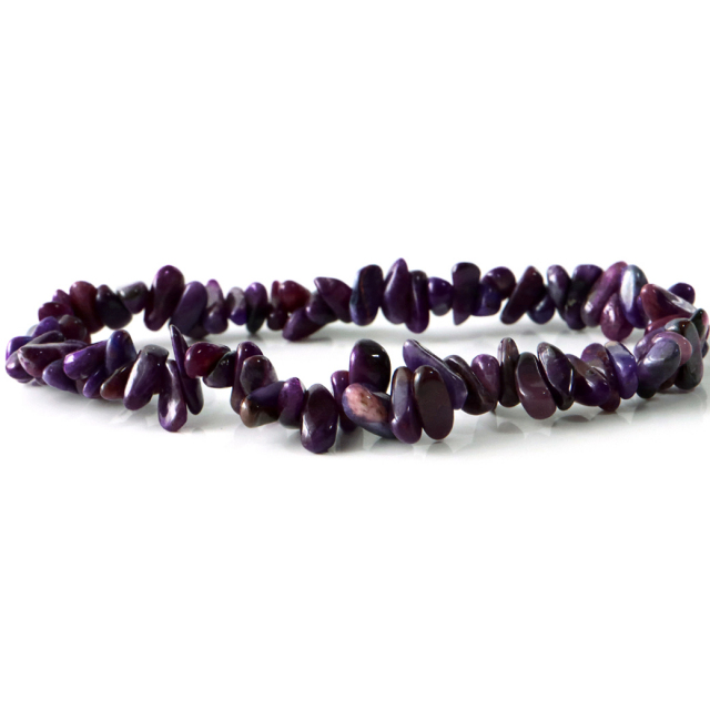 スギライト さざれ ブレスレット 1点もの パワーストーン 天然石