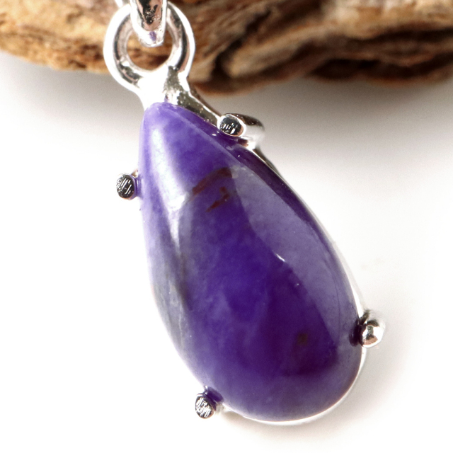 スギライト ネックレス 天然石 ペンダント 南アフリカ産 Silver925 1点