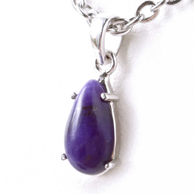 スギライト ネックレス 天然石 ペンダント 南アフリカ産 Silver925 1点