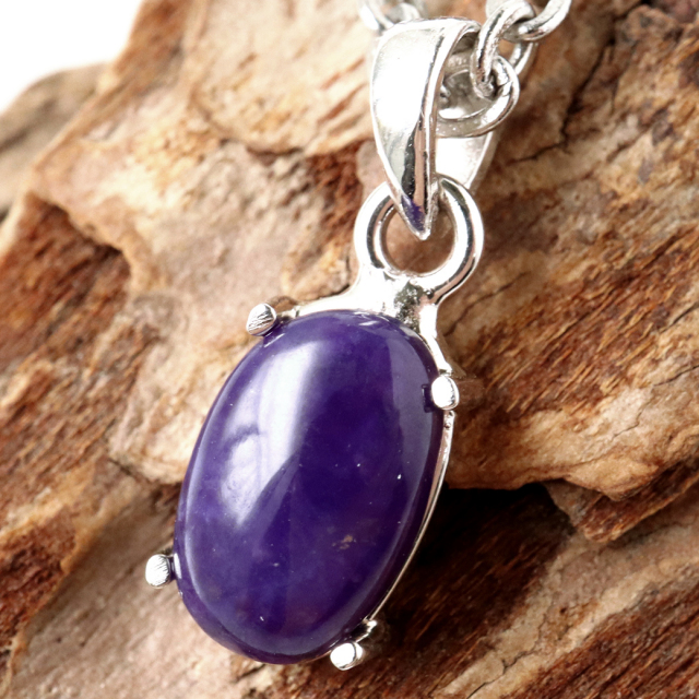 スギライト ネックレス 天然石 ペンダント 南アフリカ産 Silver925 1点もの パワーストーン