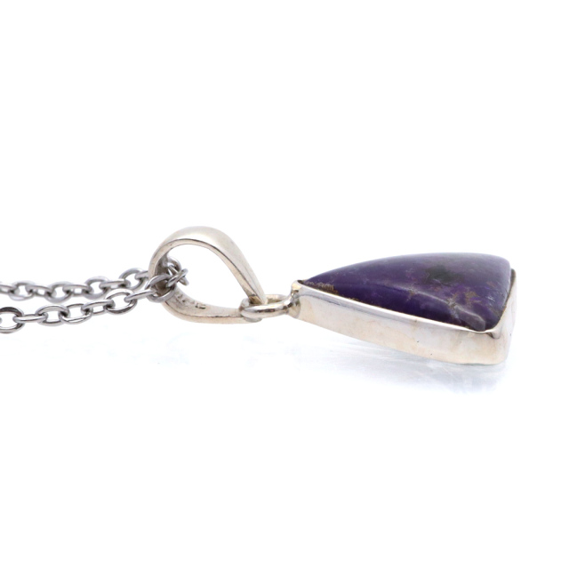 スギライト ネックレス 天然石 ペンダント 1点もの 南アフリカ産 Silver925 ツーソン展示会商品 sugilite 杉石 母の日