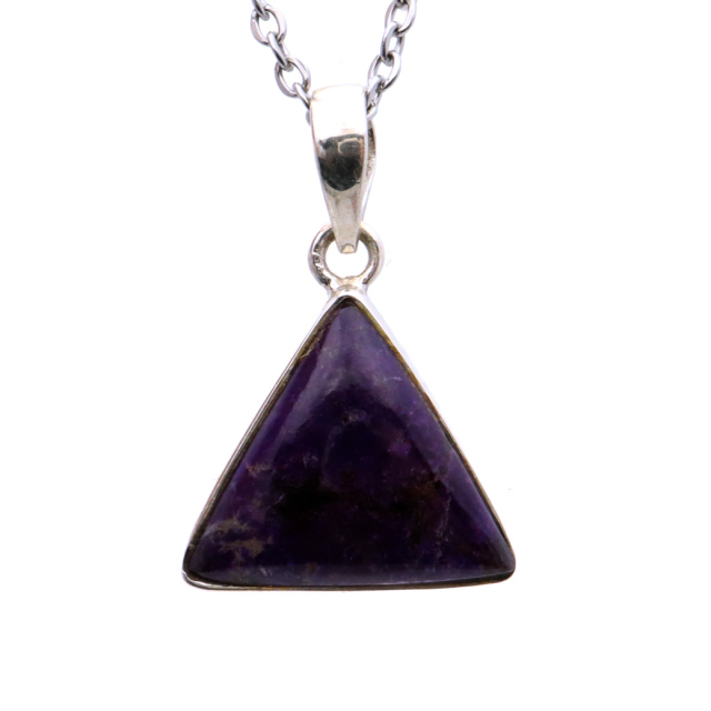 スギライト ネックレス 天然石 ペンダント 1点もの 南アフリカ産 Silver925 ツーソン展示会商品 sugilite 杉石 母の日