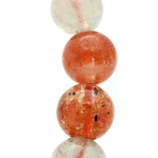 フェルドスパー サンストーン ブレスレット 7mm タンザニア産 天然石