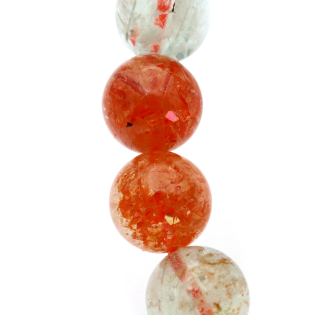 フェルドスパー サンストーン ブレスレット 7mm タンザニア産 天然石  