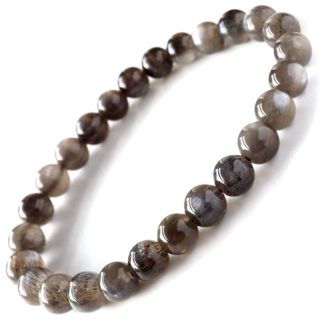 ブラックスター サンストーン ブレスレット 7mm AAA 天然石 インド産 1