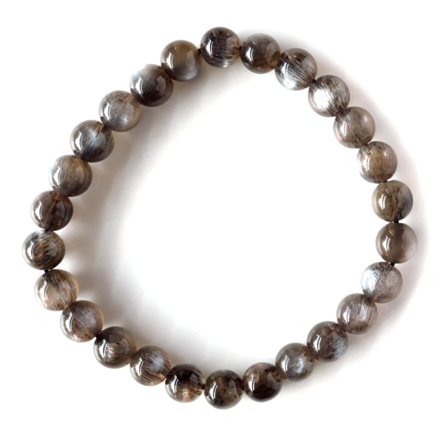 サンストーン　ブレスレット ブラックスター サンストーン ブレスレット 7mm AAA 天然石 インド産 1