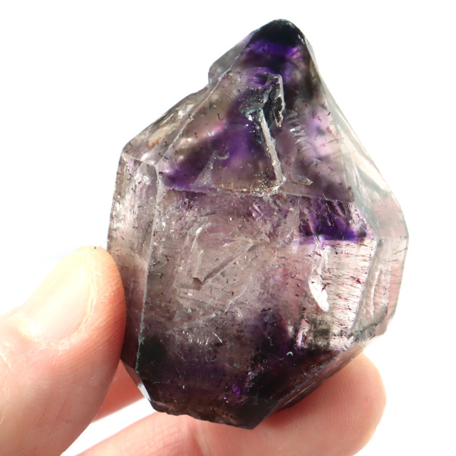 スーパーセブン 原石 水入り単晶 ポイント 47g 1点もの 水晶 天然石 ブラジル産 スピリチュアル 浄化