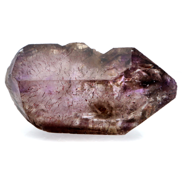 スーパーセブン 原石 ジンバブエ産 単晶 ポイント 1点もの ツーソン展示会商品 水晶 天然石スピリチュアル 浄化 アメジスト