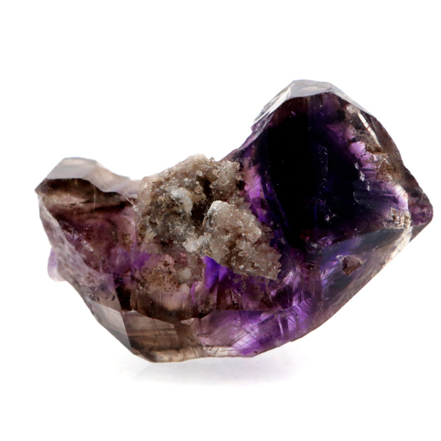 スーパーセブン 原石 ジンバブエ産 単晶 ポイント 1点もの ツーソン展示会商品 水晶 天然石スピリチュアル 浄化 アメジスト