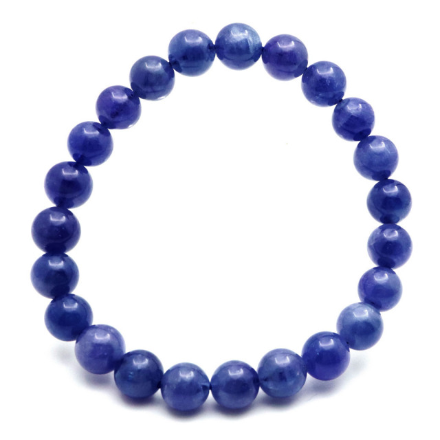 タンザナイト ブレスレット 12月 誕生石 ブルーゾイサイト タンザニア産