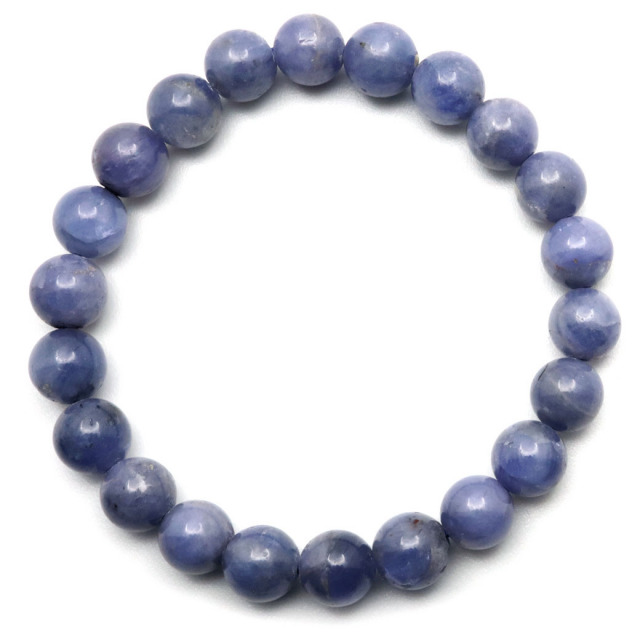 タンザナイト ブレスレット 12月 誕生石 ブルーゾイサイト タンザニア産