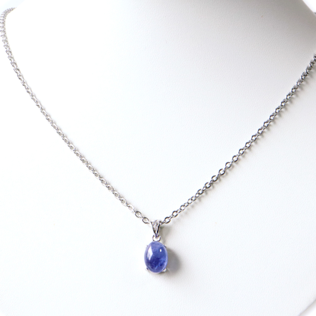 タンザナイト ネックレス レディース Silver925 天然石 パワーストーン 12月 誕生石